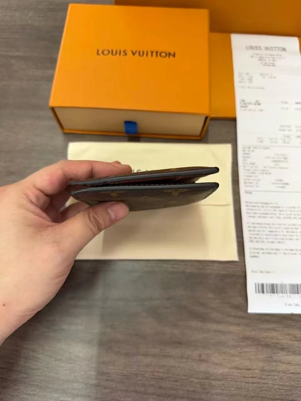Louis Vuitton Monogram Canvas Wallet - Brown/Gold